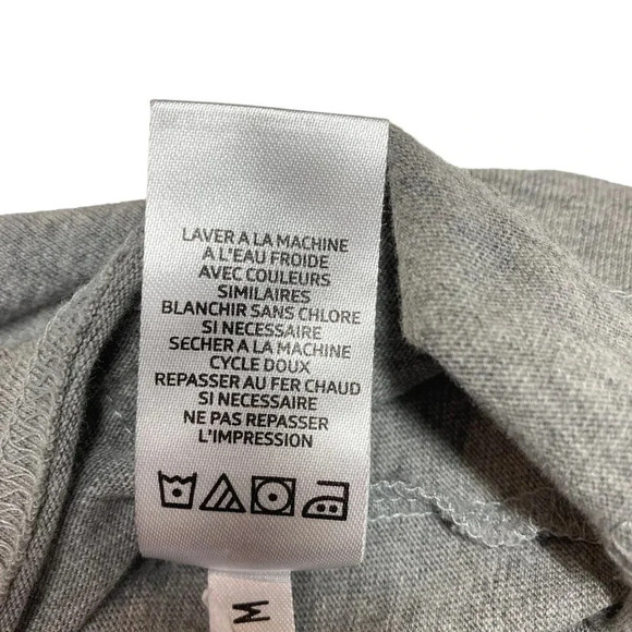 Life is Good Crusher Men's Gray T-Shirt Blue Tractor Born to Ride, Medium - Picture 9 of 9